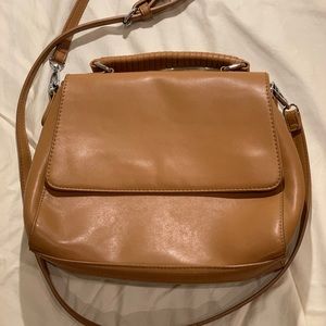 Madison West Tan Crossbody Purse